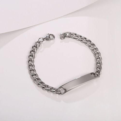 Bracelet Lisse En Acier Au Titane De Haute Qualité Pour Garçons, Bijoux Cubains Jomen, Cadeau De Travailleurs, 03/Wear