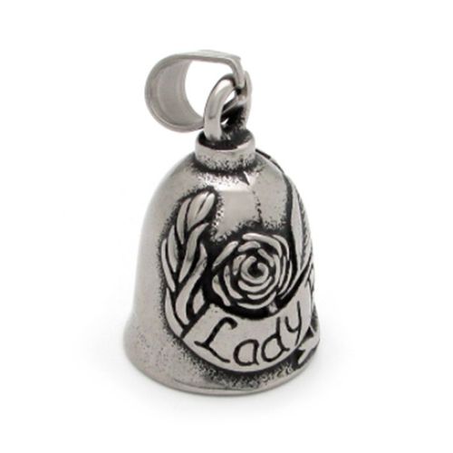 Collier Amulette Pour Hommes, Pendentif En Forme De Cloche Rose, Tendance, Moto, Équitation, Rock Party, Exposition, Bijoux, Accessoires, Amulette