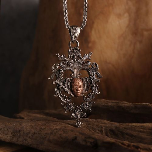 Collier Pendentif Déesse Des Ailes De Sorcière Fait À La Main, La Belle Au Bois Dormant Maléfique, Bijoux Tendance Pour Couple, Cadeau D'anniversaire