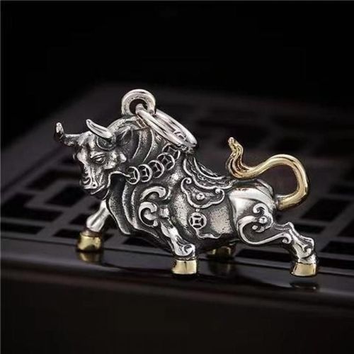 Pendentif Du Zodiaque En Forme De B¿Uf Pour Hommes, Collier De Taureau, Matador Espagnol, Bijoux Punk Vintage, Cadeau Porte-Bonheur