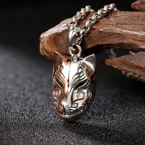 Collier Pendentif Crâne Romain Fait Main Exquis Pour Hommes, Casque, Masque, Chevalier, Kokor, Accessoires De Bijoux