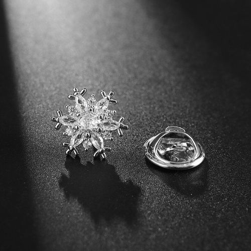 Broche De Camélia En Cristal Pour Femmes, Décoration D'écharpe, Broche De Fleur De Rose, Épingle De Robe Imbibée De Filles, Design De Mode