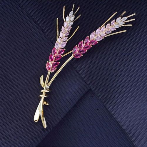 Broche De Camélia En Cristal Pour Femmes, Décoration D'écharpe, Broche De Fleur De Rose, Épingle De Robe Imbibée De Filles, Design De Mode