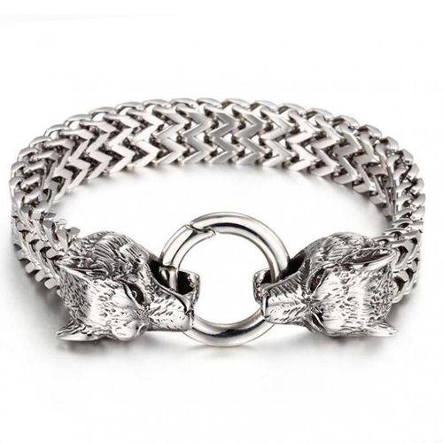 Bracelet Tête De Mort En Acier Inoxydable Pour Homme, Punk, Gothique, Classique, Mode, Savoir Chaud, Charme, Bijoux, Cadeau