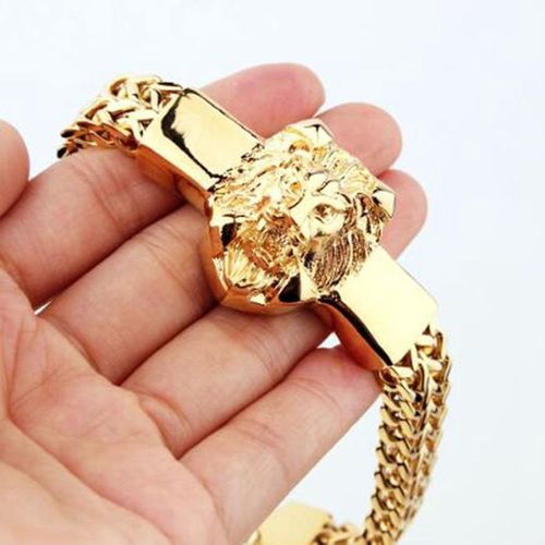 Bracelet Tête De Mort En Acier Inoxydable Pour Homme, Punk, Gothique, Classique, Mode, Savoir Chaud, Charme, Bijoux, Cadeau