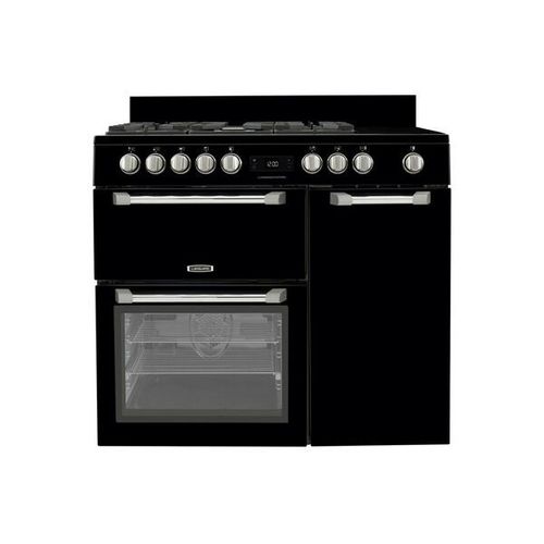 Cuisinemaster PRO PR100F560K - Piano de cuisson gaz et vitrocérmatique 100 cm - Noir