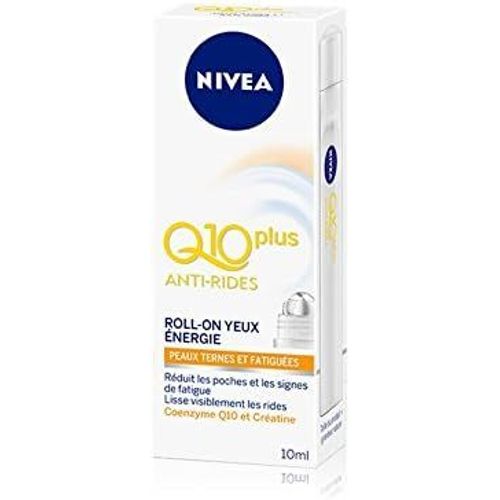 Nivea - Q10 Roll-On Yeux Énergie - Anti Rides - 10ml 