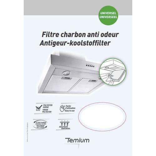 FILTRE CHARBON ANTI ODEUR Universel & Découpable