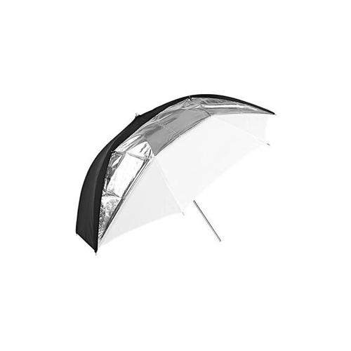 Parapluie UB-006 noir argent blanc Double usage 101 cm