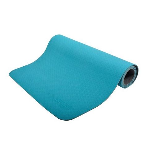 Tapis De Yoga Schildkröt 4 Mm Bleu Et Gris