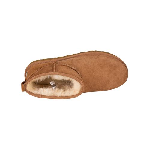 Ugg Chaussons Ultra Mini Classiques Marron