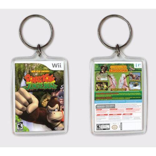 Porte-Clé En Plastique Donkey Kong Jungle Beat Wii Nintendo