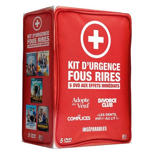 Kit D'urgence Fous Rires - Coffret 5 Dvd Aux Effets Immédiats - Pack