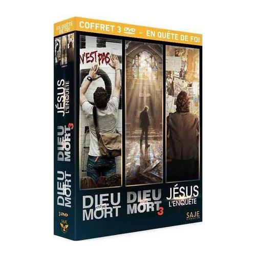 En Quête De Foi - Coffret : Dieu N'est Pas Mort + Dieu N'est Pas Mort 3 + Jésus : L'enquête - Pack