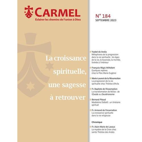 La Croissance Spirituelle : Une Sagesse À Retrouver