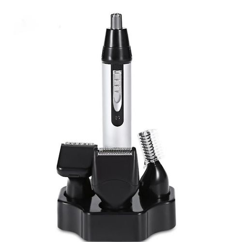 Hilewa Tondeuse Nez Et Oreilles 12,8 X 2 Cm, Tondeuse À Barbe, Tondeuse À Sourcils, Rasoir Électrique 4 En 1 Pour Poils Du Visage, Rechargeable Par Usb, Étanche, Lames À Double Tranchant Pour 