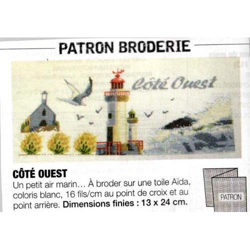 Patron Broderie Modes Et Travaux 1475 : Côte Ouest