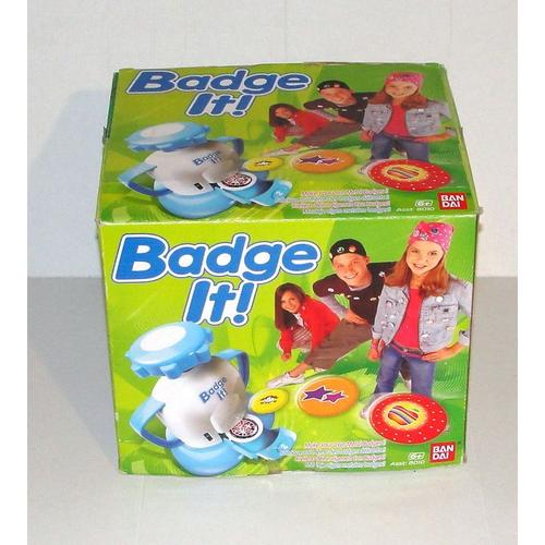 Badge It Bandai Vintage 2002 Fabrique Toi Même Des Badges Delirants Jeu De Loisirs Creatifs