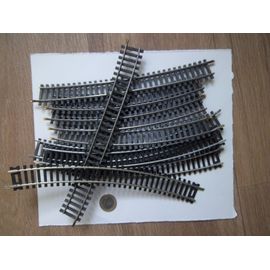 Lot De 11 Rails Courbées Train Électrique