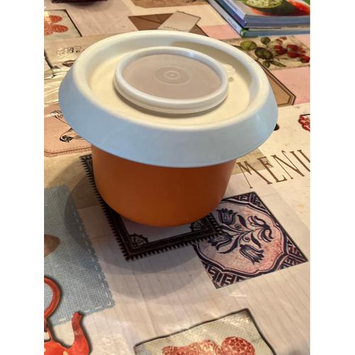 Petit Bol Batteur Tupperware Vintage 1,5 Litre Orange 