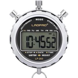 Hilewa Chronomètre numérique, minuterie étanche de précision de 1