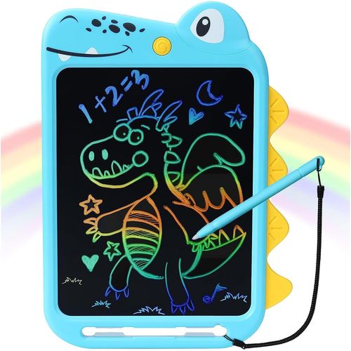 Tablette Ecriture Enfant Lcd De 10 Pouces Ardoise Magique, Tablette Enfant De 3 4 5 6 Ans Filles Et Garçons