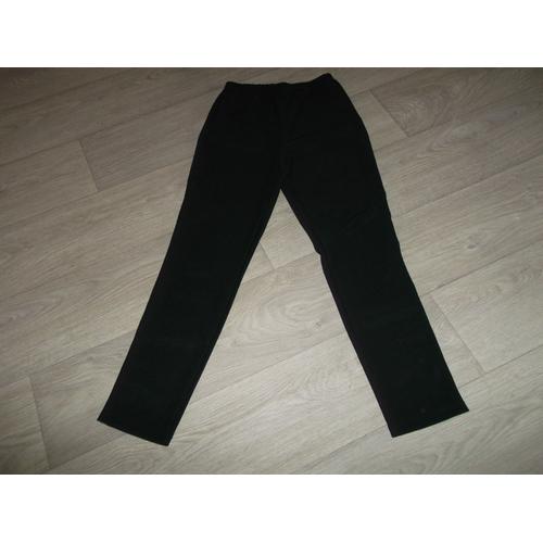 Pantalon 3 Suisses Noir Taille 38/40 Tbe
