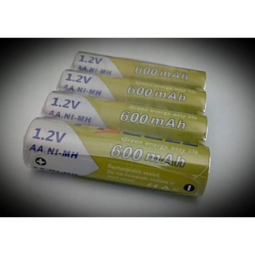 Lot De 4 Piles Rechargeables - Type Aa - 100% Neuves - Pile Chargeable Rechargeable 4x Aa ( Non Aaa ) - Pour Chargeur De Tous Types