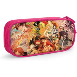 Trousse ¿¿ Stylos One Piece Rose[4294]