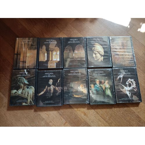 Historia Del Arte Español (10 Dvd's) Histoire De L'art Espagnol  ( Préhistoire  , Guerre Des Religions, Revolution ,Espagne Impériale , Siècle Des Lumières ...