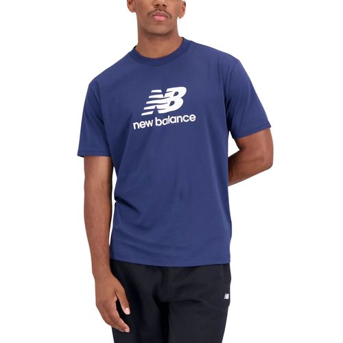 T-Shirt Essentials Stacked Logo Bleu - Mt31541nny - L