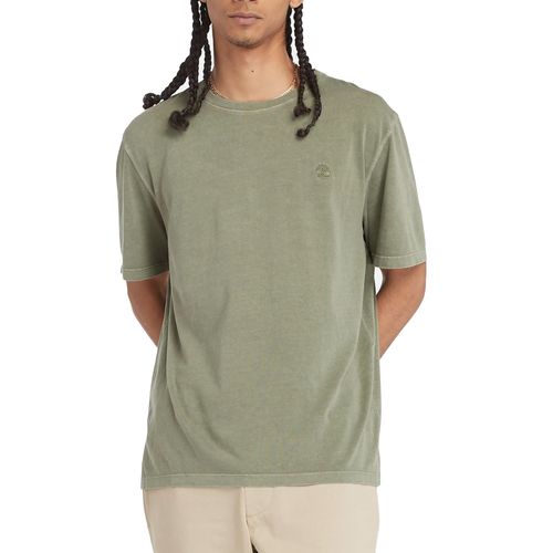 T-Shirt Garment-Dyed Vert - Tb0a5yay590 - Xl
