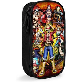 One Piece Monkey Luffy Trousse ¿¿ Crayons D Impression Personnalis¿¿E Noir[5132]