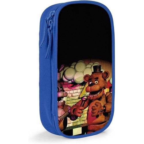 Five Nights At Freddy's Trousse ¿¿ Crayons Grande Capacit¿¿ Pochette ¿¿ Stylos Bleu[5617]