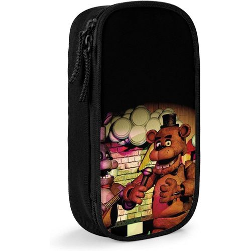 Five Nights At Freddy's Trousse ¿¿ Crayons Grande Capacit¿¿ Pochette Pour Stylo Noir[5616]