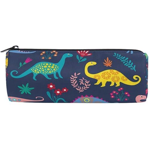 Trousse ¿¿ Crayons Fleur De Dinosaure Animal De Dessin Anim¿¿ Color¿¿, Trousse ¿¿ Crayons
