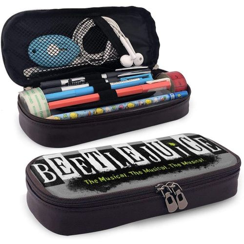 Beetlejuice The Musical Trousse ¿¿ Crayons, Grande Capacit¿¿ Trousses ¿¿ Crayons/¿¿Tui ¿¿ Stylos/Pochette Pour Sac ¿¿ Crayons