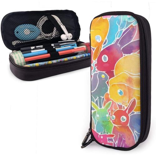 Trousse ¿¿ Crayons Lapin Color¿¿ Pochette ¿¿ Crayons Organisateur L¿¿Ger Sac De Papeterie