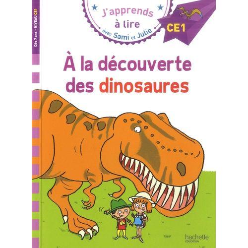 J'apprends À Lire Avec Sami Et Julie - A La Découverte Des Dinosaures - Niveau Ce1