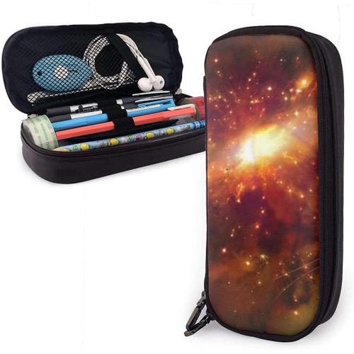 Trousse ¿¿ Crayons Chaton Chat Galaxie N¿¿Buleuse Espace ¿¿Toile Univers Cosmos Art Grand Stylo Sac Mignon Trousse ¿¿ Crayons Dr?