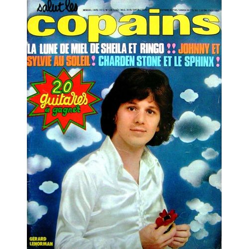 Salut Les Copains 128 1973 Lenorman/Dassin/Sheila Ringo/Roussos/Polnareff/Mike Brant/Juvet/Vartan Hallyday/Clerc/Charlots/Clerc Hardy/Stone Et Charden/Sardou/C Jerome