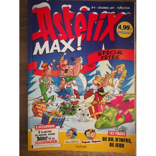 Asterix Max N° 4.Decembre 2017