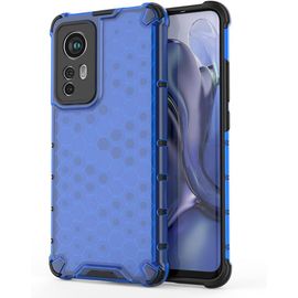 Coque Pour Xiaomi 12 5g/Xiaomi 12x 5g/Xiaomi 12s 5g Housse Étui De Tpu Souple Antichoc En Silicone Renforcer La Version Avec Quatre Angles Protection De La Caméra Bleu