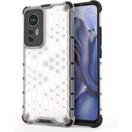 Coque Pour Xiaomi 12 5g Xiaomi 12x 5g Xiaomi 12s 5g Housse Étui De Tpu Souple Antichoc En Silicone Renforcer La Version Avec Quatre Angles Protection De La Caméra Blanc