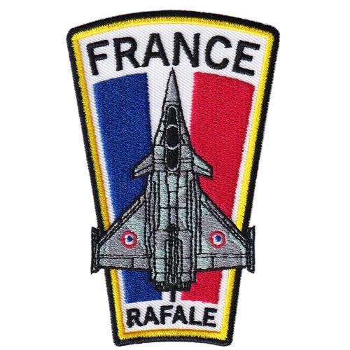 From Hawaii With Love - D616 - Ecusson Patch Brodé Thermocollant - 10 Cm X 6,5 Cm - Rafale Dassault Avion Chasse Militaire Armée France