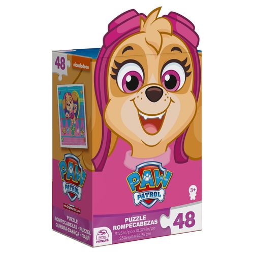 Games Puzzle Boite Personnage 48 Pieces Carton Stella La Pat' Patrouille