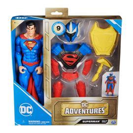 Figurine Superman 10 cm avec 3 accessoires mystère - DC - Superman