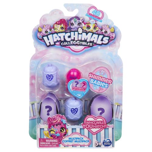 Hatchimals Colleggtibles Coffret Multipack 4 Hatchimals S10 Shimmer Babies (Assort)
