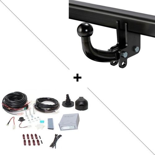 Attelage Volkswagen Touran Y Compris R-Line (10/15-) Col De Cygne + Faisceau Universel 7 Broches + Boitier Électronique - Bosal Oris