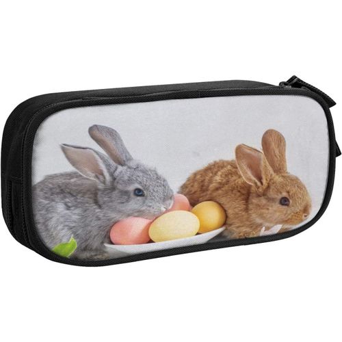 Trousse À Crayons Lapin De Pâques 542, Grande Capacité Grande Pochette Porte-Stylo